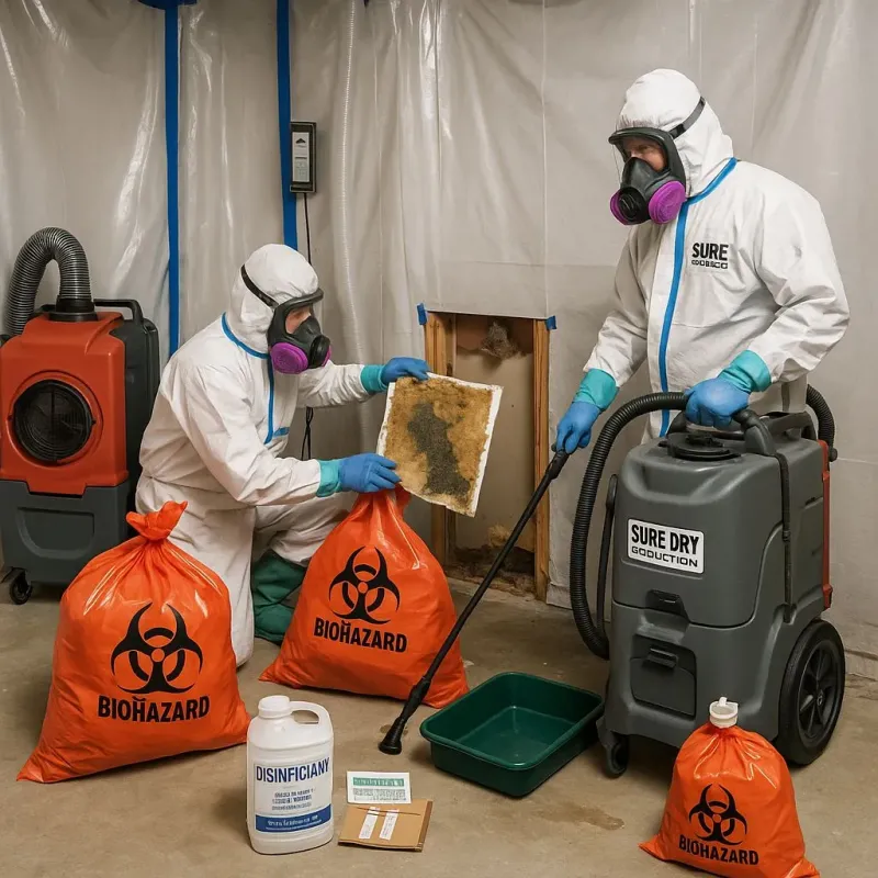 Contaminated Water Handling Protocols process in Homer, GA